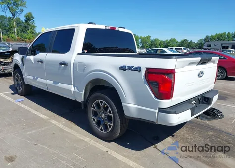 2024 Ford F-150 Stx from USA, damaged, VIN 1FTEW2LP6RFA56740